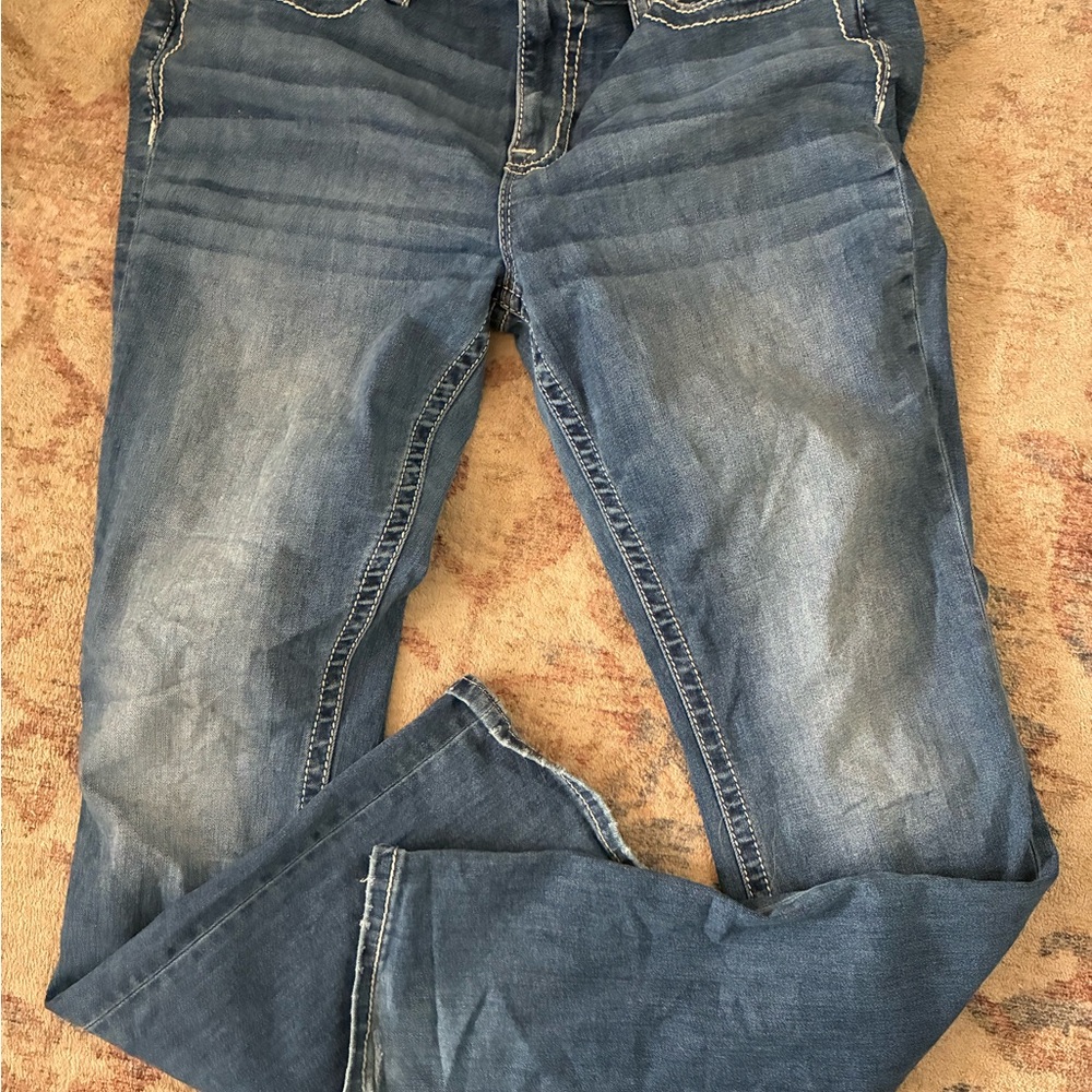 Miss Me Blue mid Rise Bootcut Jeans